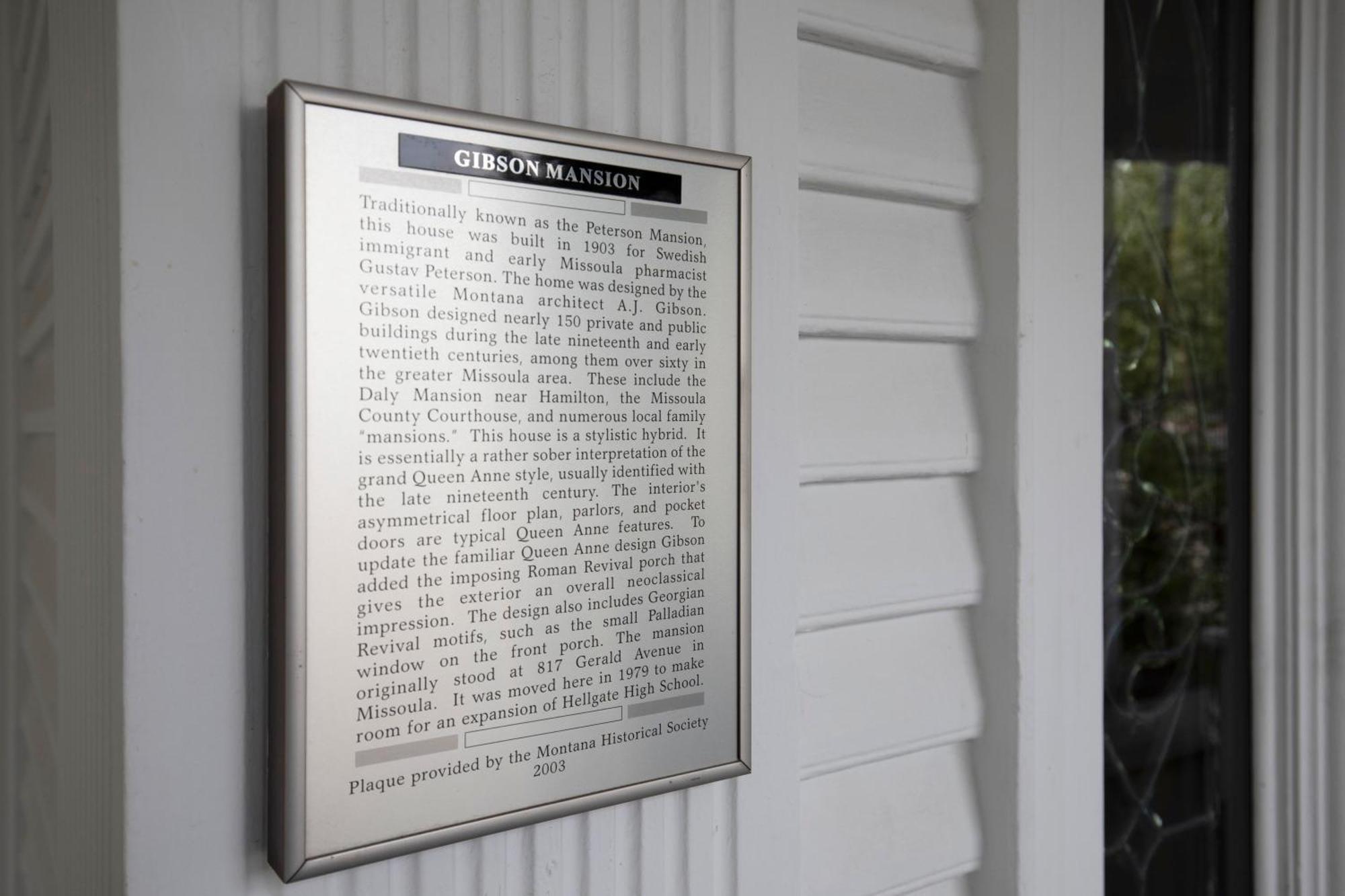 The Gibson Mansion Bed And Breakfast Мисула Екстериор снимка
